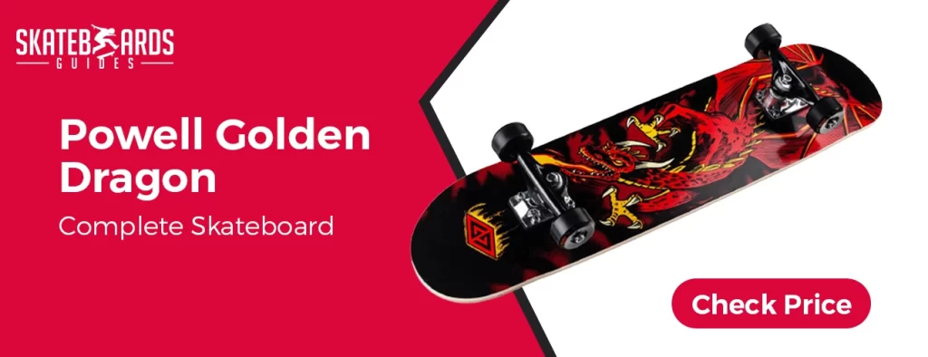 Powell Golden Dragon skateboard for beginners