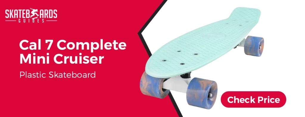 Cal 7 complete mini cruiser skateboard