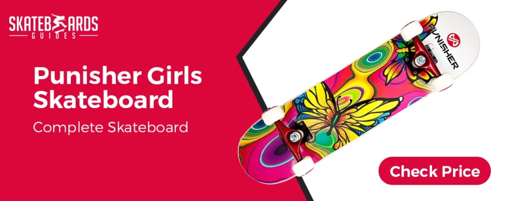 Punisher Girls beginner Skateboard