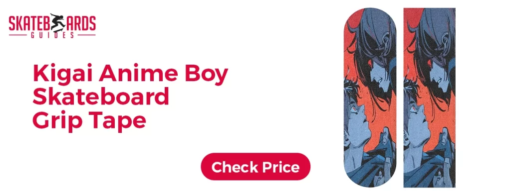 Kigai Anime Boy Skateboard Grip Tape