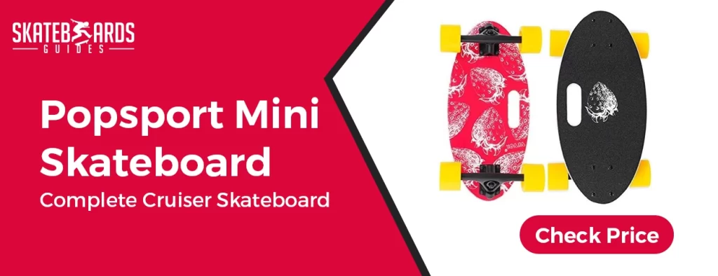 Popsport mini skateboard for dogs