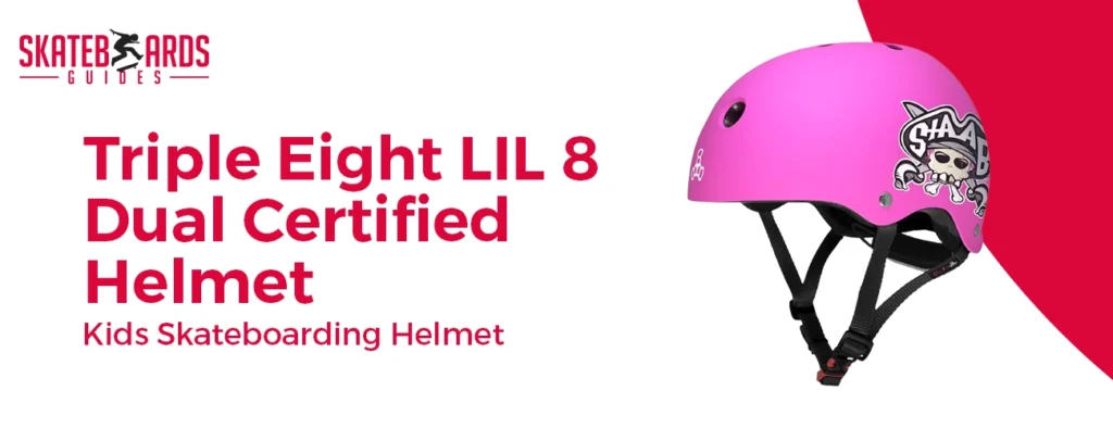 Triple Eight Lil 8 Dual Certified Kids Helmet